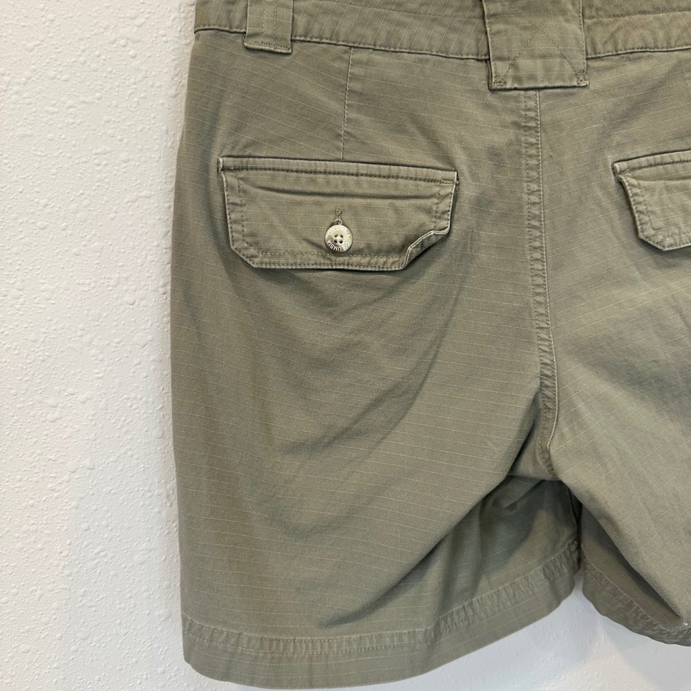 Columbia‎ Cargo Shorts Women 4 Sage Green Stretch Cotton Hiking Utility Gorpcore - Picture 16 of 16